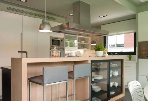 بار مطبخ للتخزين