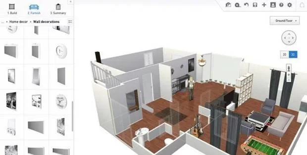 افضل برامج تصميم الديكور الداخلي المجانية