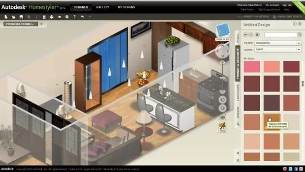 افضل برامج تصميم الديكور الداخلي المجانية