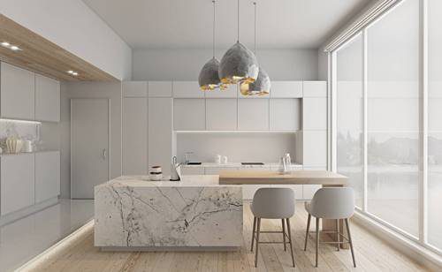 احدث تصميمات بار المطبخ