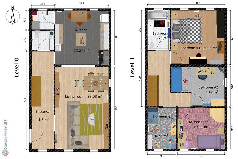 برنامج Sweet Home 3D