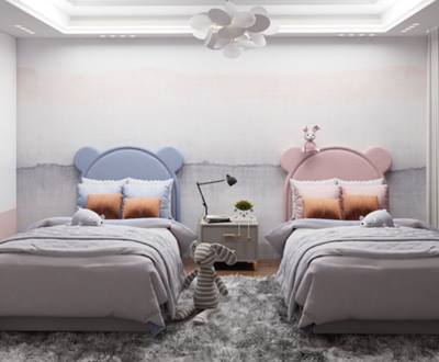 غرف نوم مزدوجه