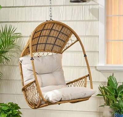 كرسي متأرجح مبطن