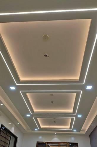 اسقف جبس بورد للصالات مستطيلة أشكال هندسية