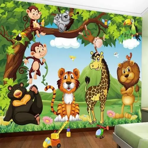 ورق حائط 3d حيوانات