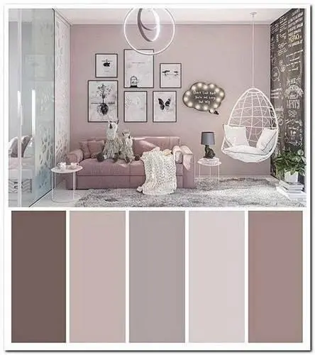 الوان غرف المعيشة