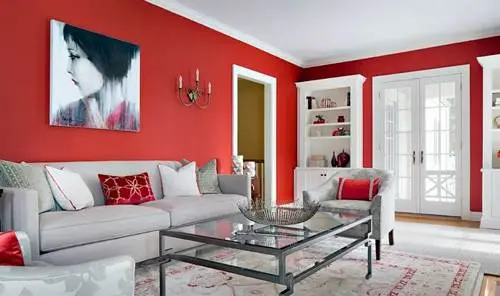 الوان غرف المعيشة