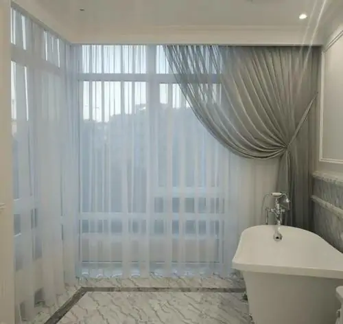 ستائر مودرن تركي شيفون