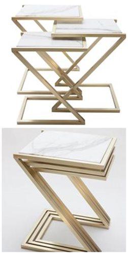 طاولات متداخلة