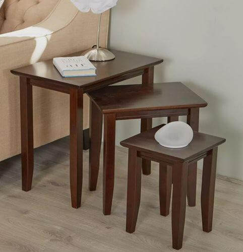 طاولات متداخلة