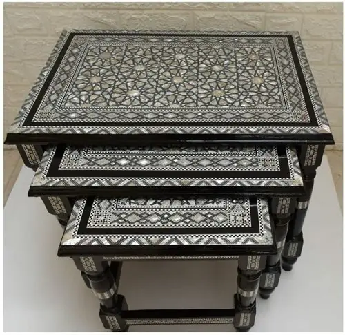 طاولات متداخلة