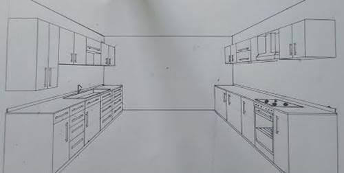 تصميم مطبخ