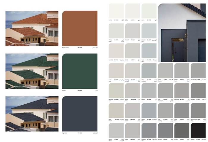 كتالوج دهانات خارجية