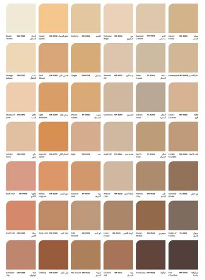 كتالوج دهانات خارجية