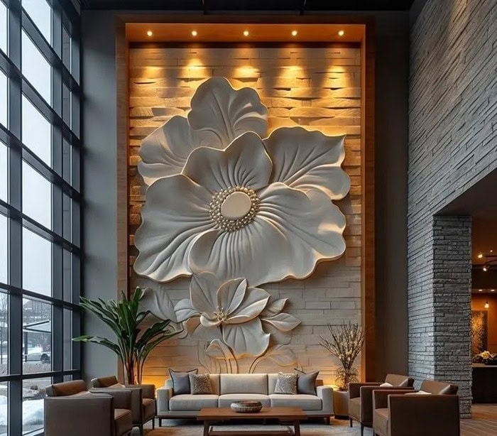 ديكور حوائط 3d