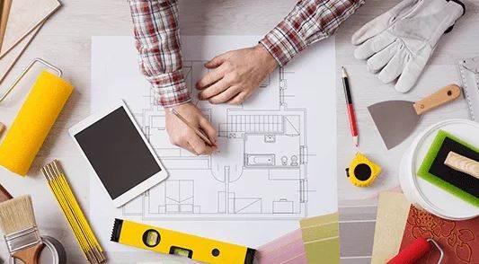 جدول زمني للتشطيب