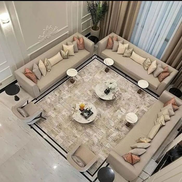 ديكور صالة مودرن