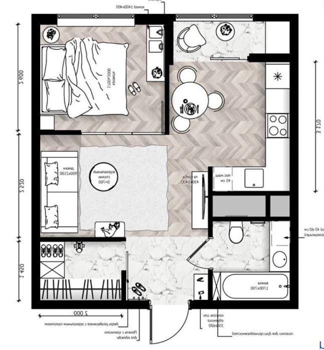 أسرار التخطيط الذكي في تصاميم الشقق الصغيرة لتحقيق أفضل استغلال للمساحات