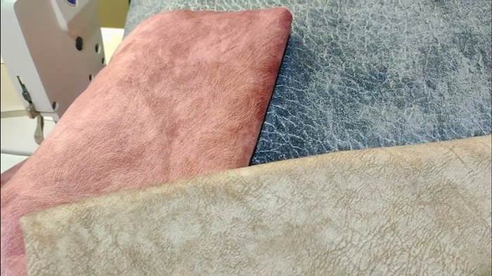 الفرق بين قماش الباندا والجلد المقلوب