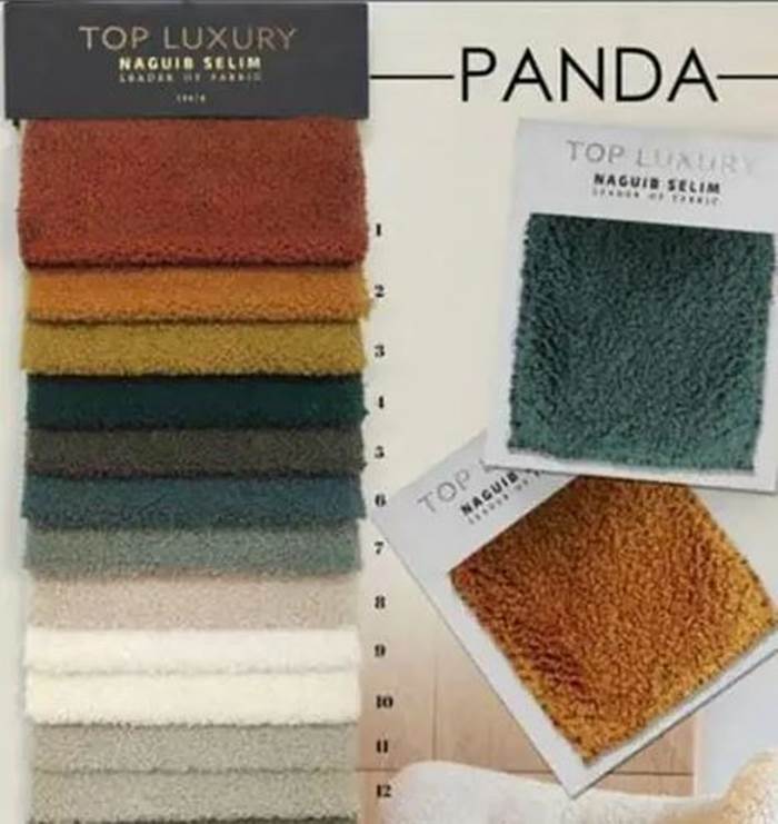 ألوان قماش الباندا لعام 2026