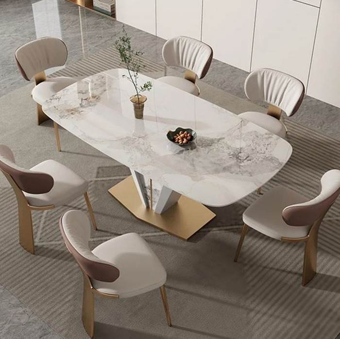 طاولة طعام رخام