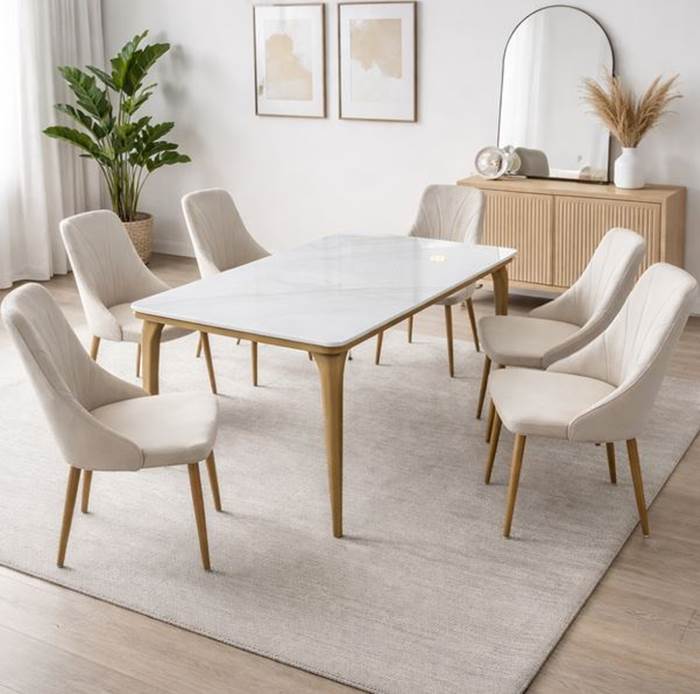 طاولة طعام رخام